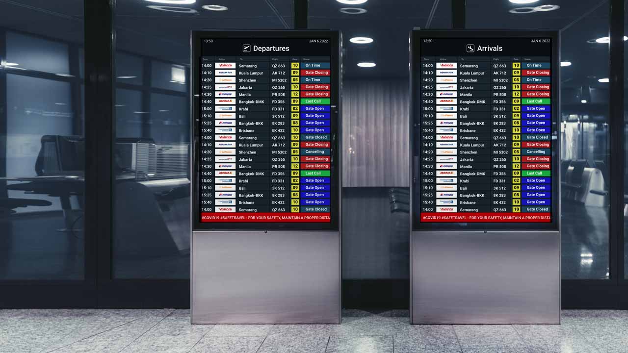 AIRPORT-flights-boards